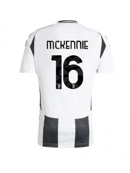 Juventus Weston McKennie #16 Replika Hemmakläder 2024-25 Kortärmad